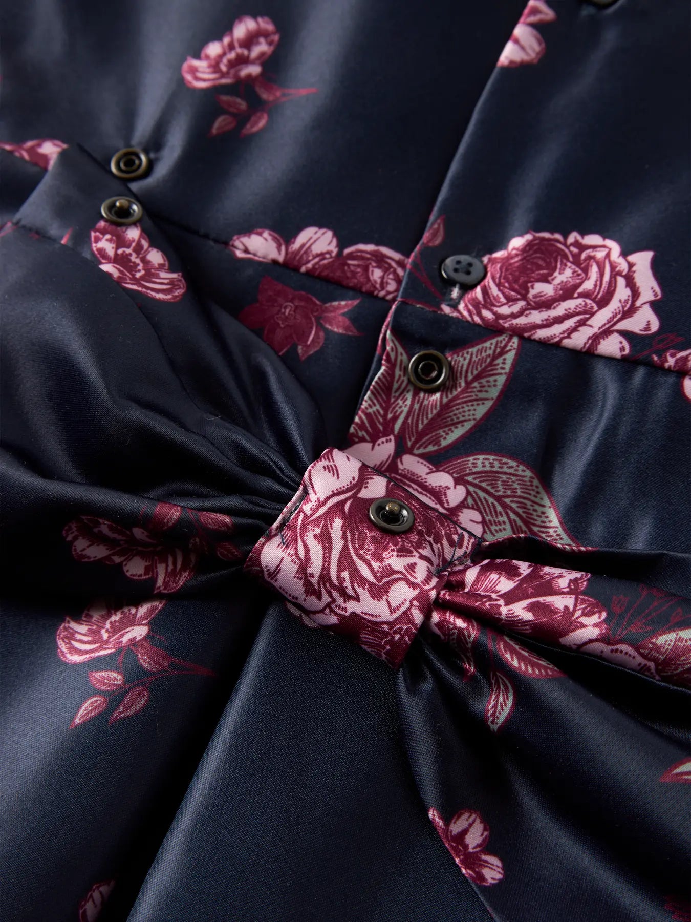 NAME IT Bemille Spencer Dress Navy Blazer detail view