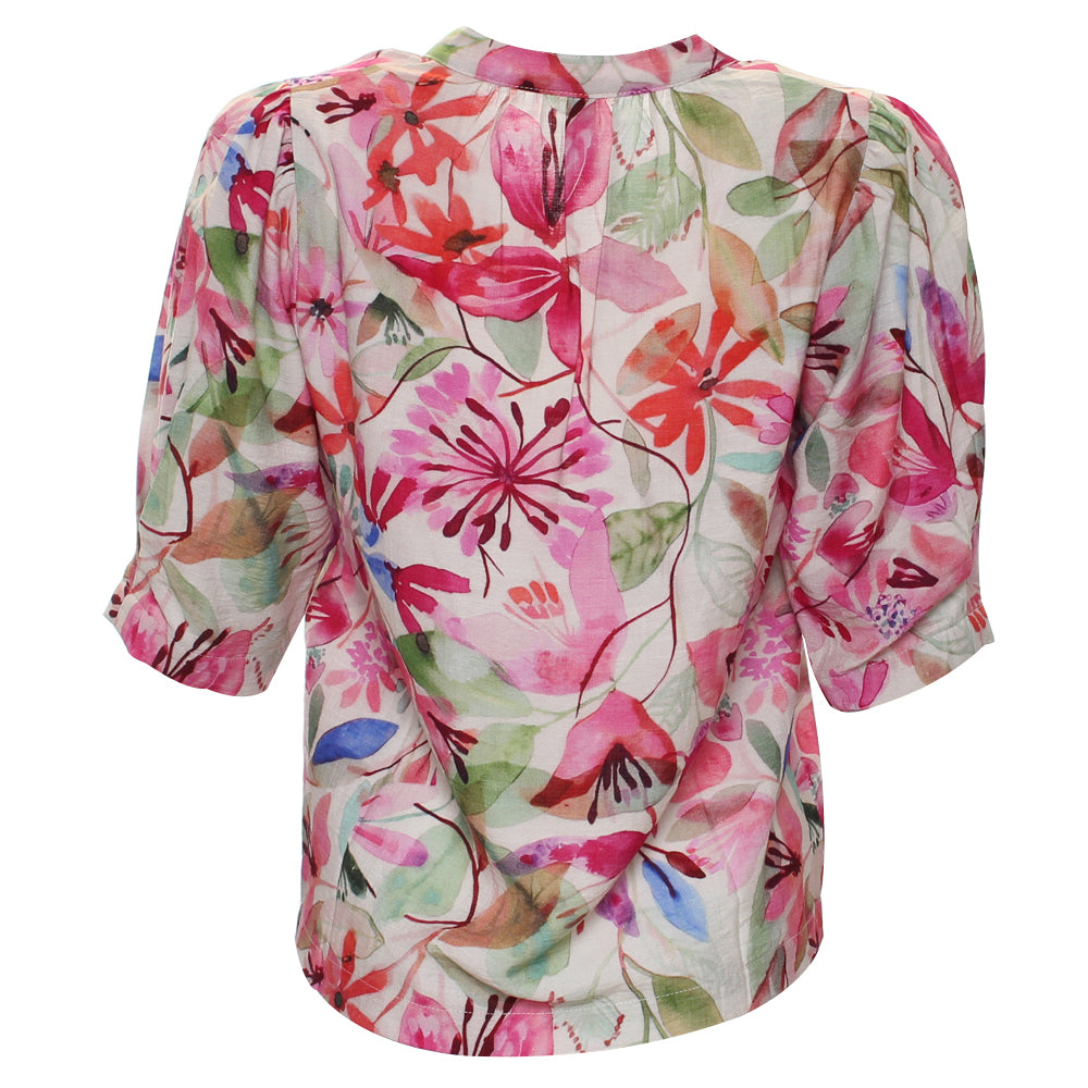 Rant & Rave East Top Pink, back product view