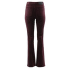 RANT & RAVE LADIES Elelle Bootcut Plum Cords Plum back view