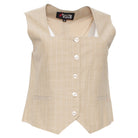 RANT & RAVE LADIES Edlyn Sand Waistcoat SAND back view