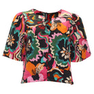 RANT & RAVE LADIES Effy V-Neck Pink Top Pink detail view