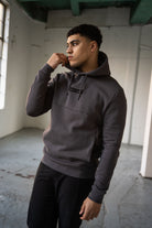 Supreme Being Element Dark Grey Hoodie DARK GREY front view
