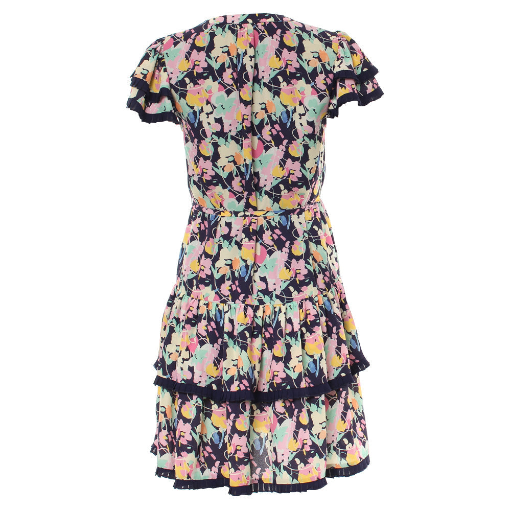 RANT & RAVE LADIES Eliana Mini Navy Dress Navy side view