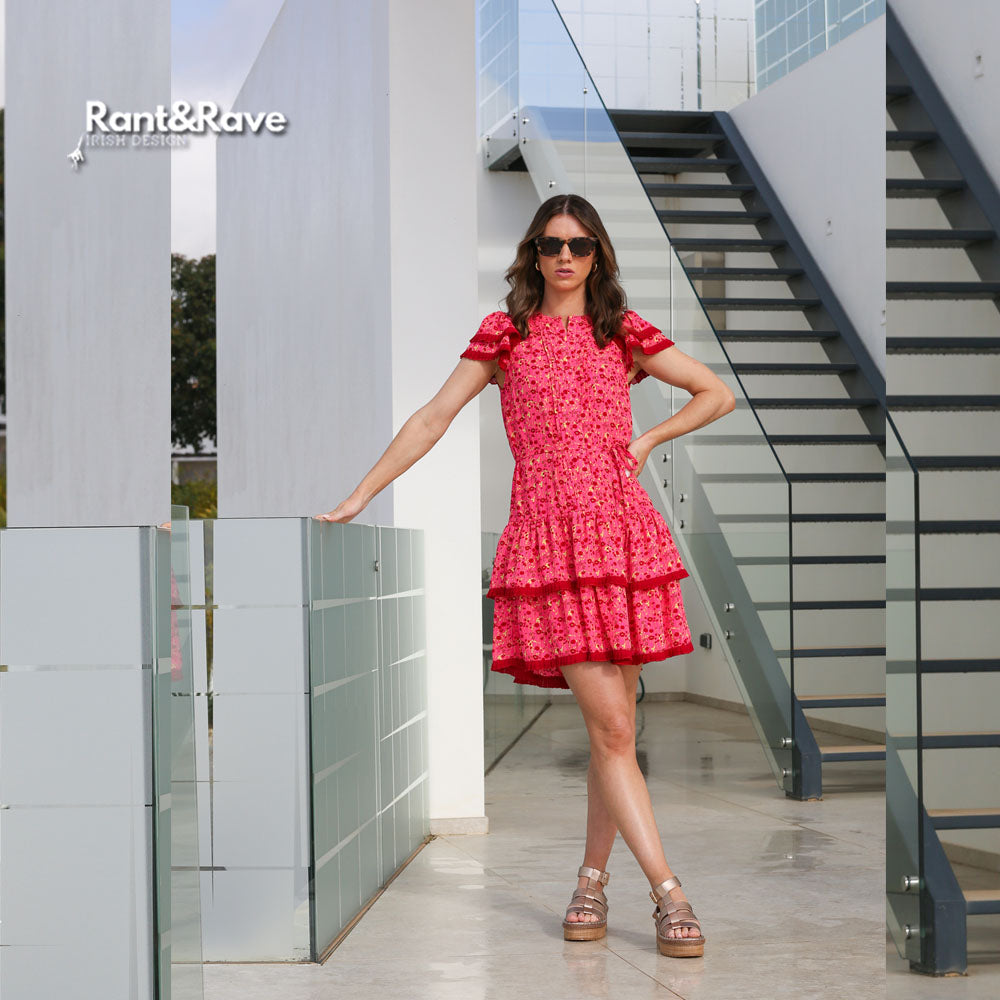 Eliana Mini Pink Dress