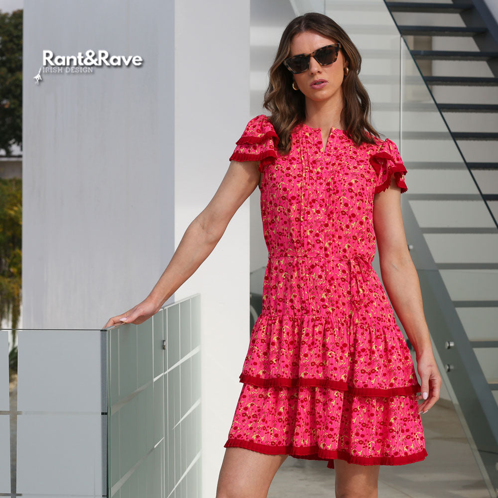 Eliana Mini Pink Dress