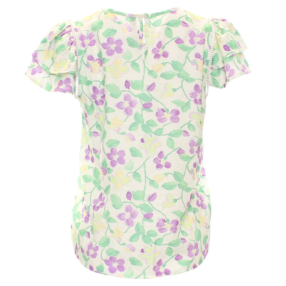 Rant & Rave Elna Top Cream, back product view