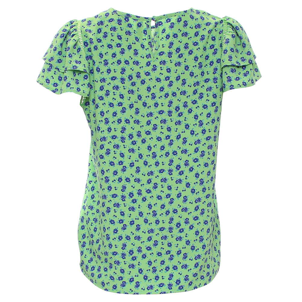 RANT & RAVE LADIES Elna Green Top Green alternate view