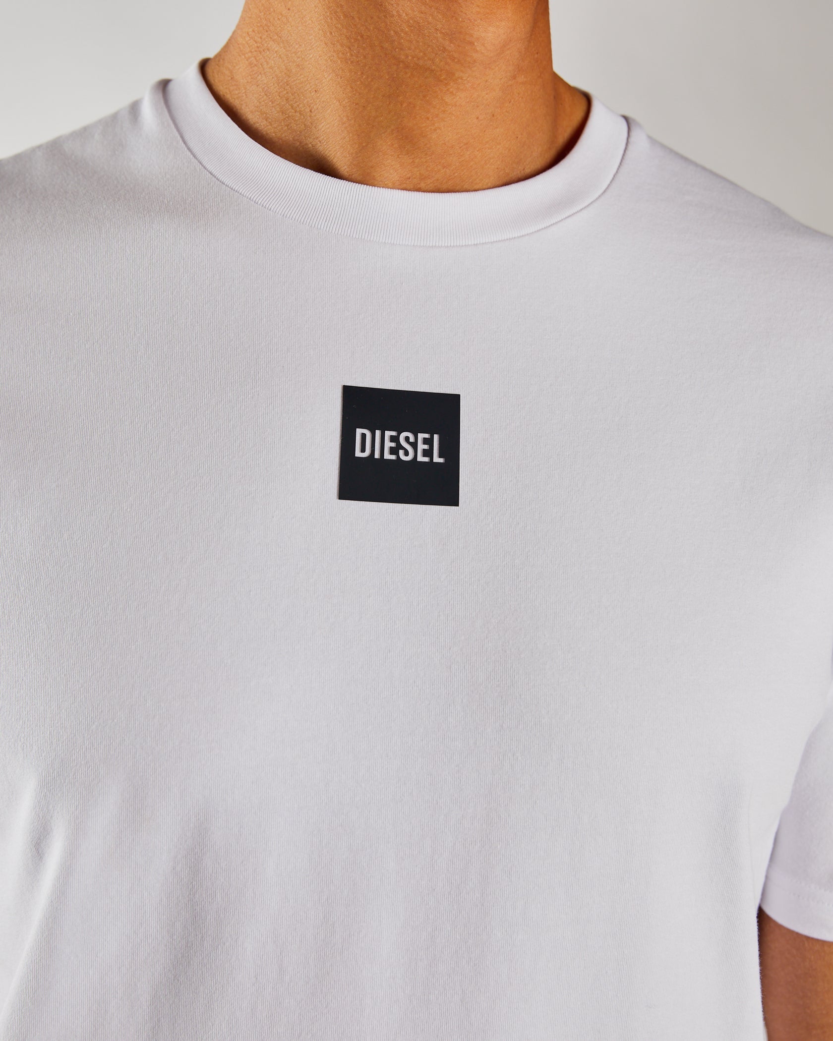 Men's Ennis Optic White Tee-Logo View