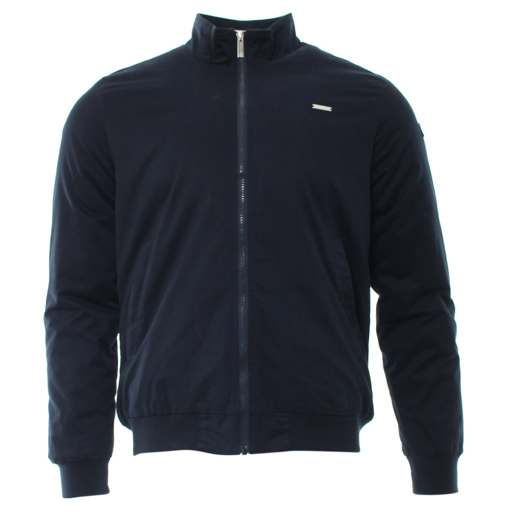 Men's Eanna Navy Jacket-Front View