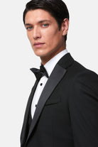 BENETTI Edina Black Tuxedo Jacket Black detail view