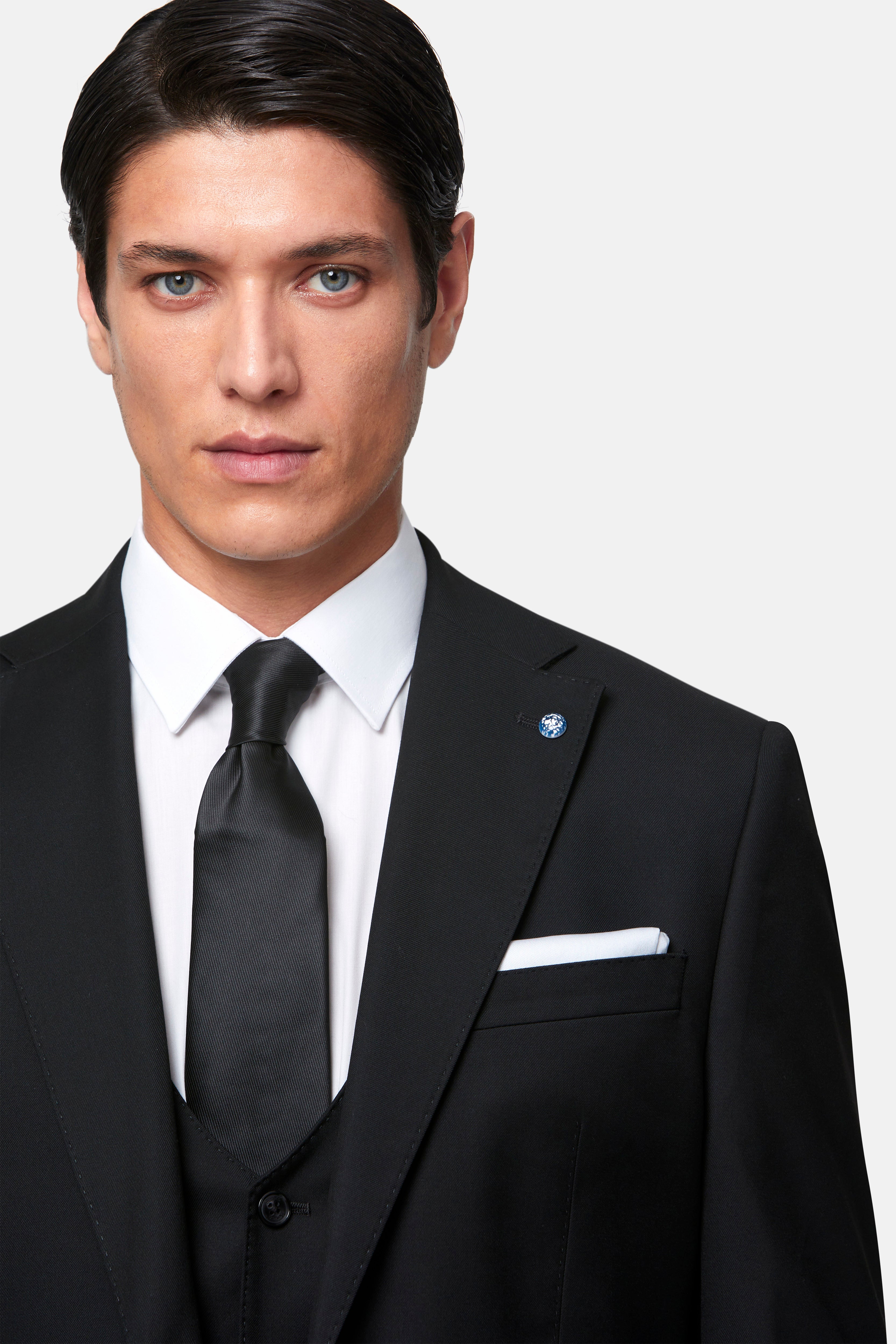 BENETTI Edina Black Waistcoat Black back view