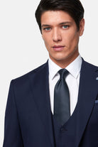 BENETTI Edina 3 Piece Ink Navy Suit INK side view