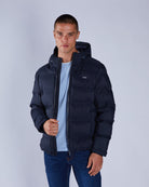 Diesel Faber Midnight Blue Jacket MIDNIGHT BLUE model front view