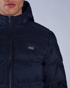 Diesel Faber Midnight Blue Jacket MIDNIGHT BLUE flat front view