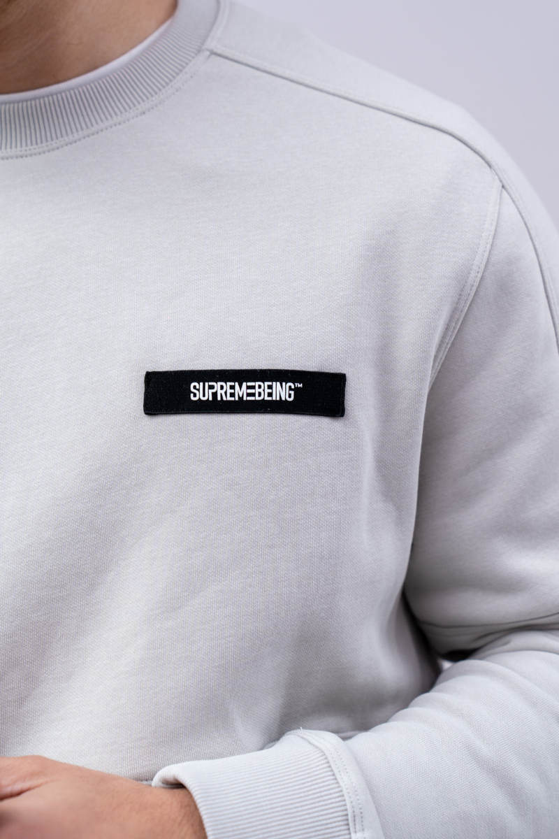 Supreme Being Fabio Sweatshirt - Powder Grey Powder Grey alternate view