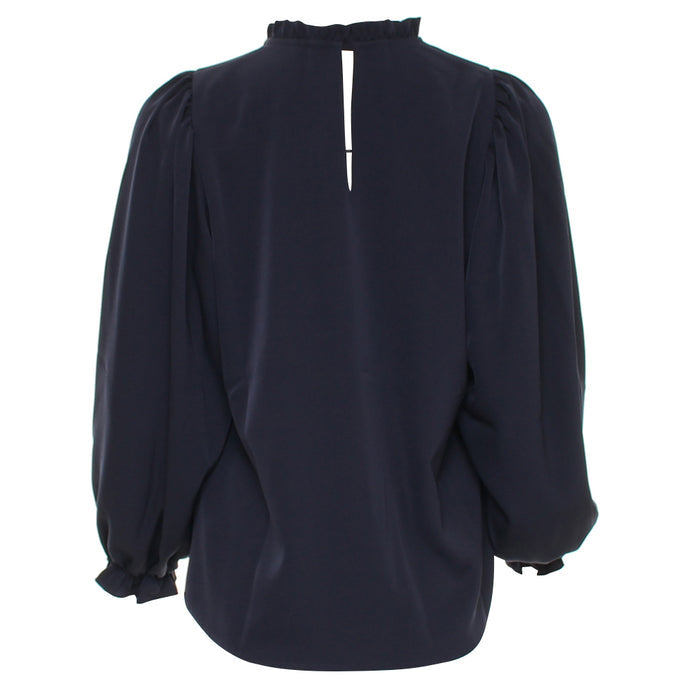 RANT & RAVE LADIES Fee Navy Top Navy back view