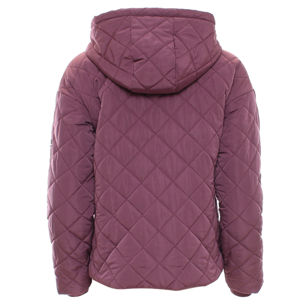 Ladies Relax & Renew Fia Plum Jacket-Back View