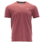 Kenrow Menswear Flynn Wine Tee WINE front view