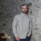Kenrow Menswear Frank Putty Shirt Putty detail view