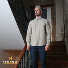 Kenrow Menswear Frank Putty Shirt Putty front view