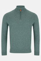 BENETTI Franco Sage 1/4 Zip Sage front view