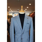 Fratelli Uniti Fratelli Uniti Simone Blue Jacket Blue side view