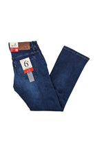 6TH SENSE Fred French Navy Bootcut Jeans FRENCH NAVY front view