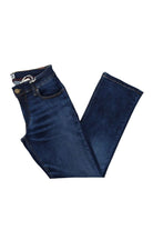 6TH SENSE Fred French Navy Bootcut Jeans FRENCH NAVY model front view