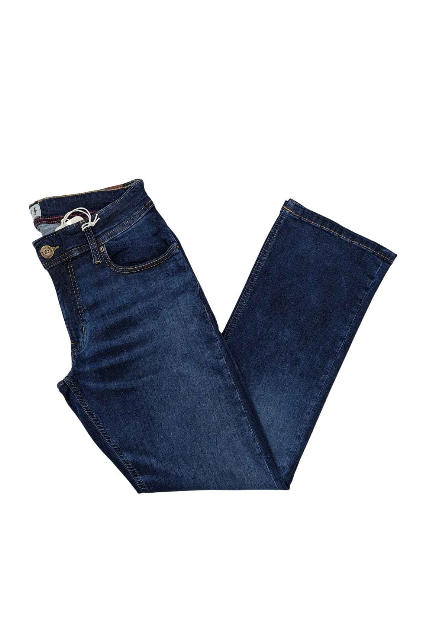 6TH SENSE Fred French Navy Bootcut Jeans FRENCH NAVY model front view