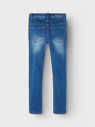 NAME IT Theo Medium Blue Denim Slim Jeans Medium Blue Denim back view