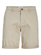 Men's Bowie Shorts Solid-Crockery-Ghost Front View