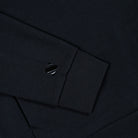 Element black sweatshirt sleeve and ribbed cuff with tonal logo detail