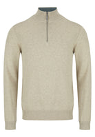 6TH SENSE Harry 1/4 Zip - Pussywillow Pussywillow front view