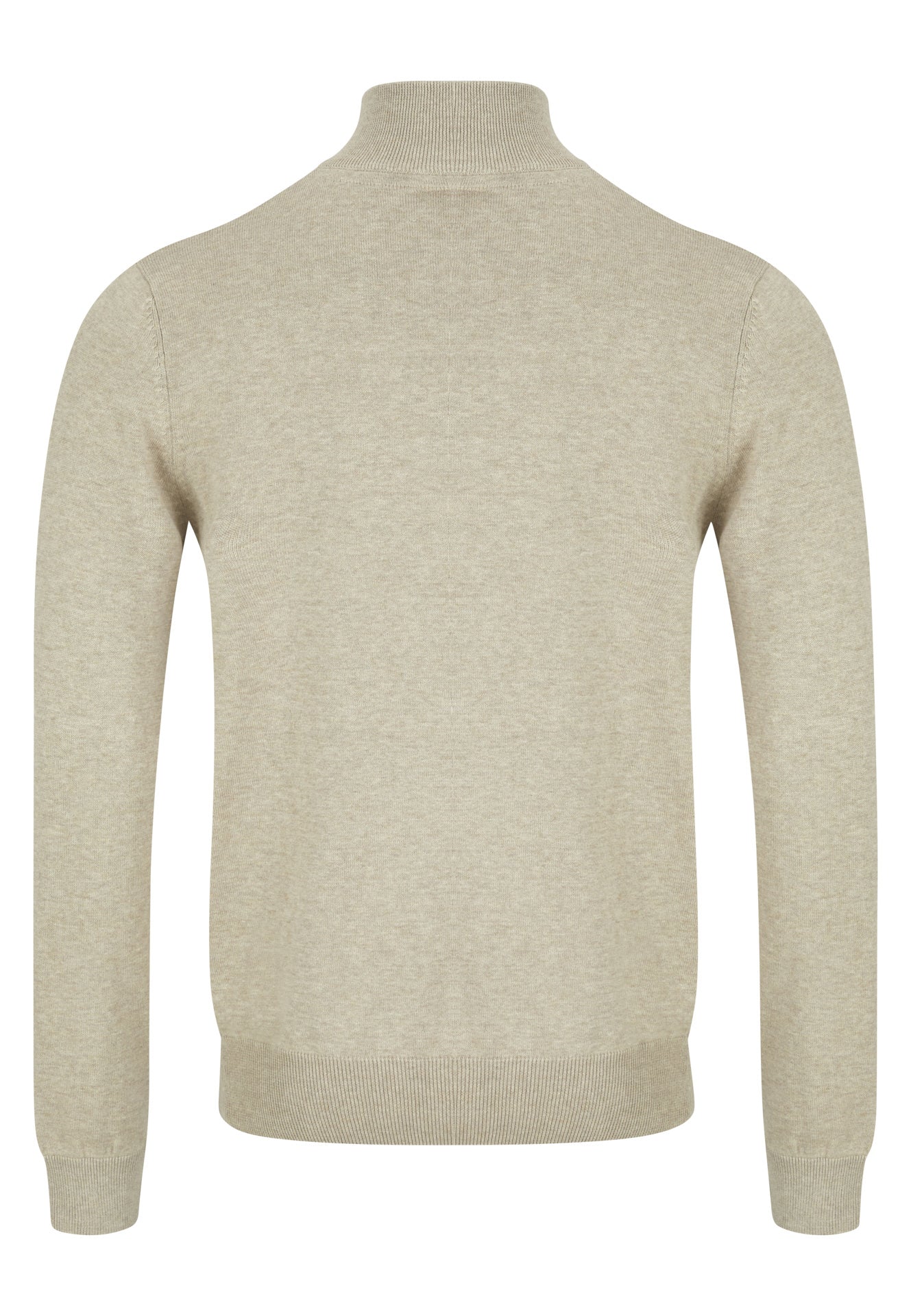 6TH SENSE Harry 1/4 Zip - Pussywillow Pussywillow model front view