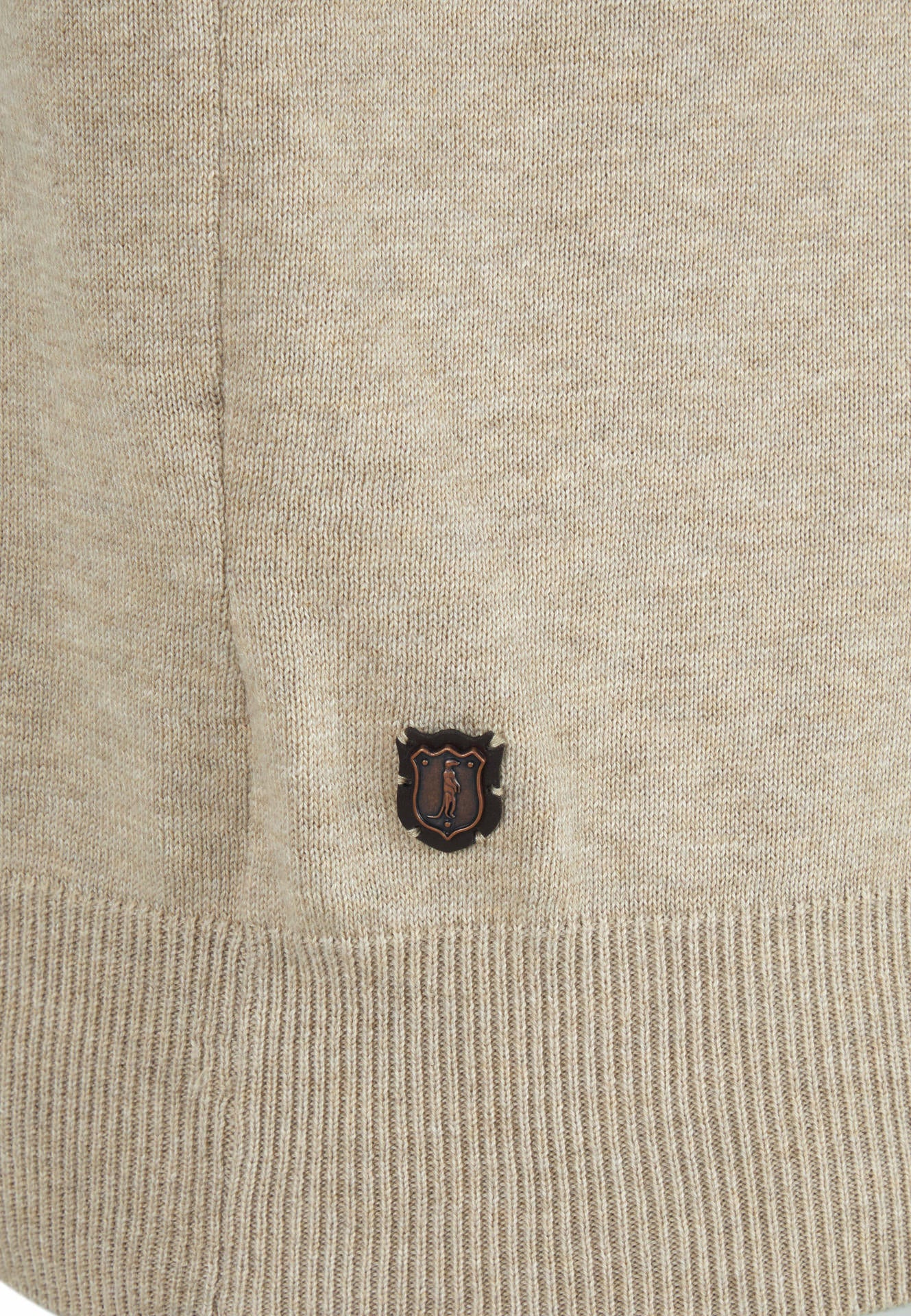 6TH SENSE Harry 1/4 Zip - Pussywillow Pussywillow detail view