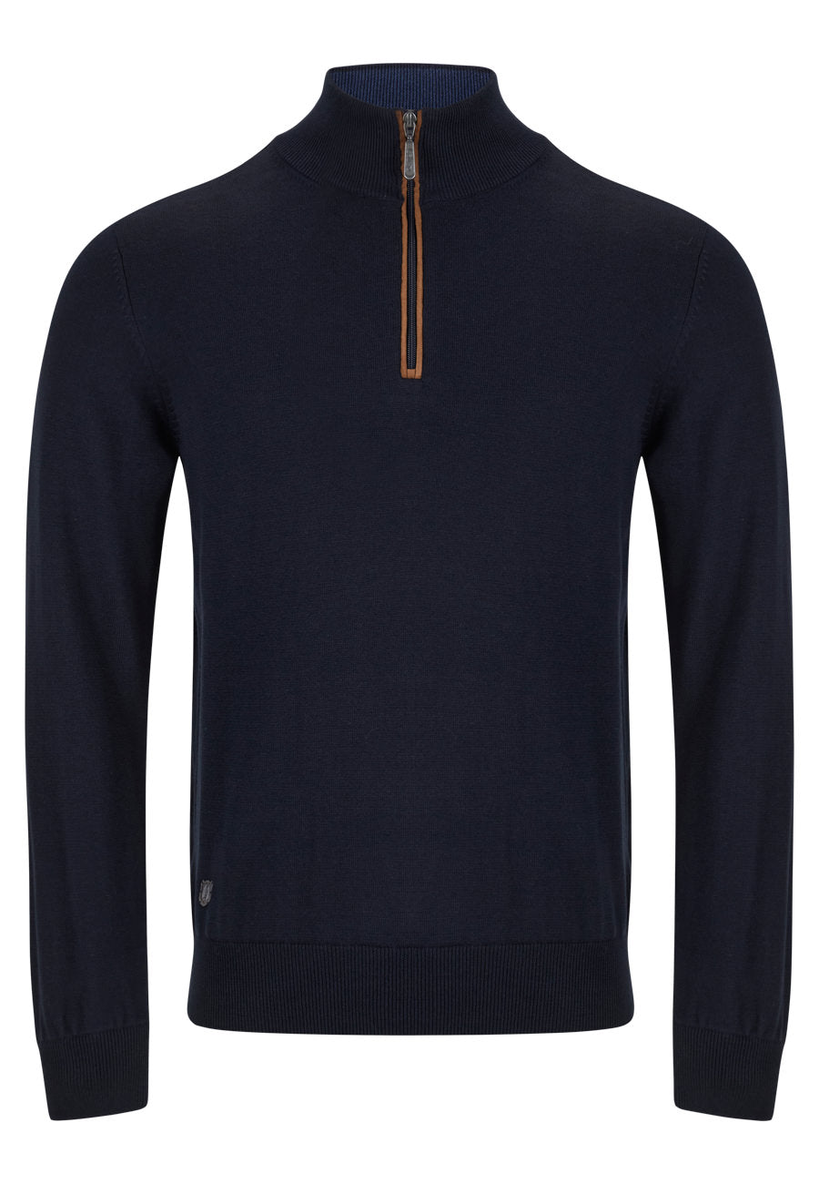 Harry 1/4 Zip - Reed Navy