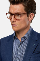 BENETTI Havana Jacket - Blue Blue back view