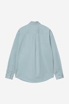 Light blue shirt on a white background