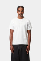 Carhartt WIP S/S Base T-Shirt-White / Black White / Black front view