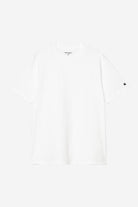 Carhartt WIP S/S Base T-Shirt-White / Black White / Black back view