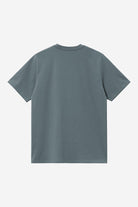 Carhartt WIP S/S Chase T-Shirt-Cozy Blue / Gold Cozy Blue / Gold model front view