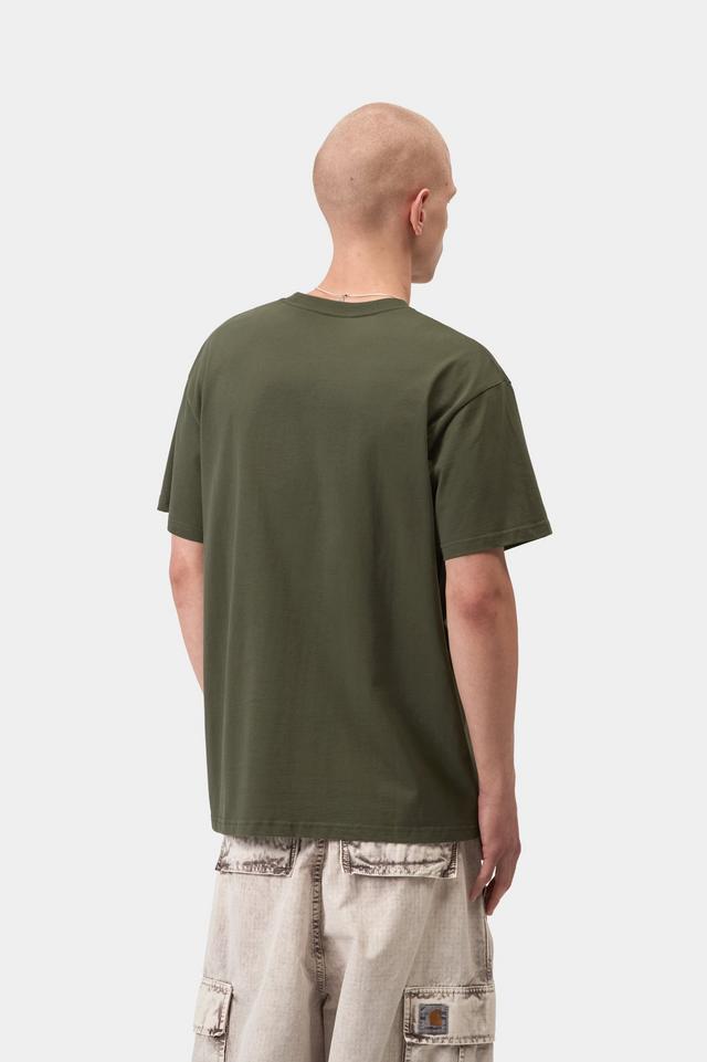 Carhartt WIP Chase T-Shirt-Leaf/Gold Leaf / Gold model front view