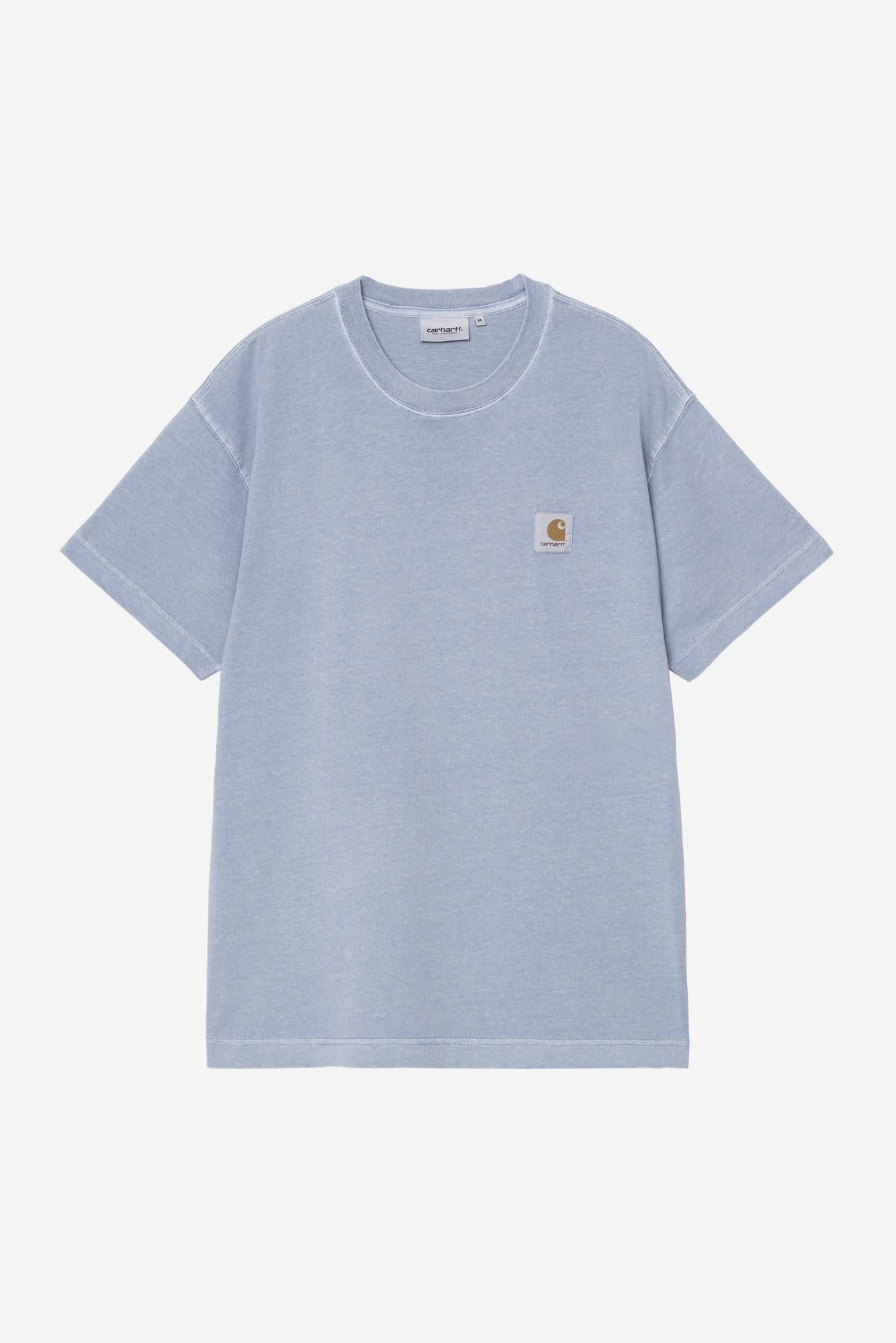 Carhartt WIP Nelson T-Shirt-Gentle Blue Gentle Blue front view