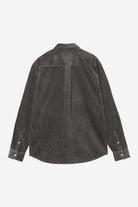 Carhartt WIP Madison Cord Shirt-Graphite Graphite / Graphite side view
