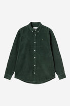 Carhartt WIP Madison Cord Shirt-Sycamore Tree Sycamore Tree / Sycamore Tree detail view