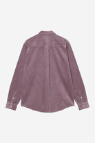 Carhartt WIP Madison Cord Shirt-Phlox Phlox / Phlox side view