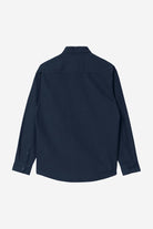 Carhartt WIP Bolton Shirt-Dark Navy DARK NAVY flat front view