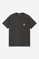 Carhartt WIP Short Sleeve Pocket T-Shirt-Oxide Green Oxide Green front view