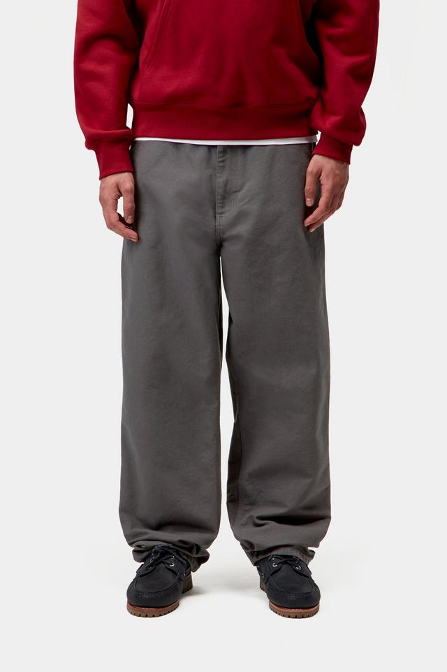 Men's Single Knee Pant-Graphite-Closer View of Front