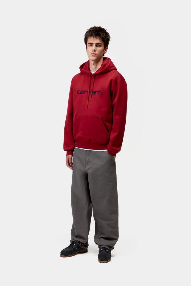 Carhartt WIP Single Knee Pant-Graphite Graphite model front view